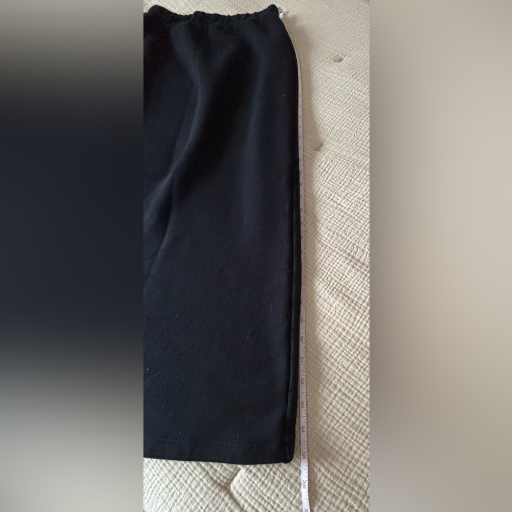 JAMIE HALLER The Sweatshirt Skirt in Black - Women's Midi Skirt - P - Picture 13 of 14